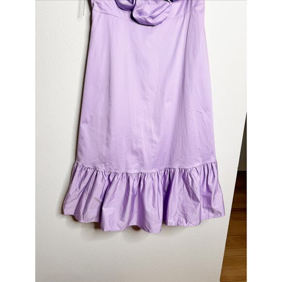 NWT Anthropologie Hutch Strapless 3D Floral Maxi Dress XL Petite - Picture 8 of 13